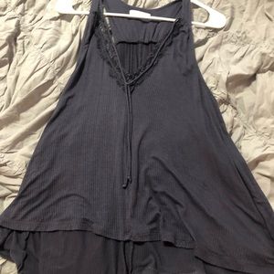 Lace Tie front Tank
